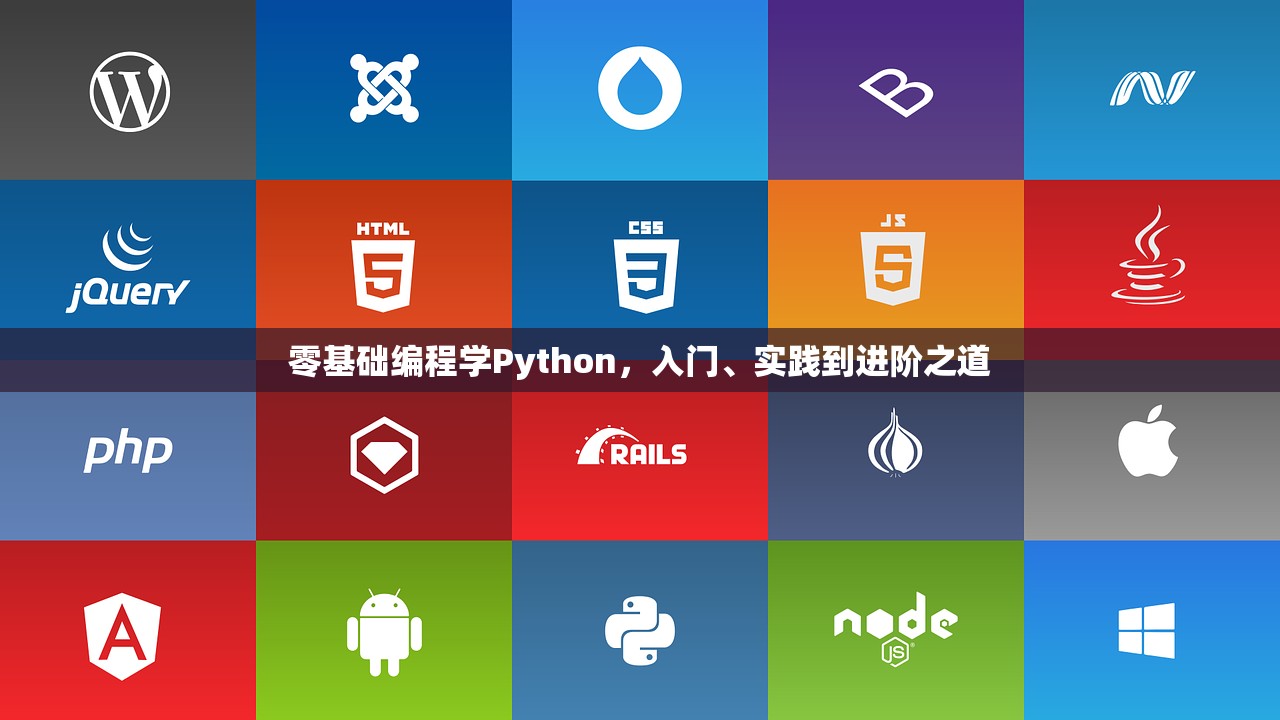 零基础编程学Python，入门、实践到进阶之道