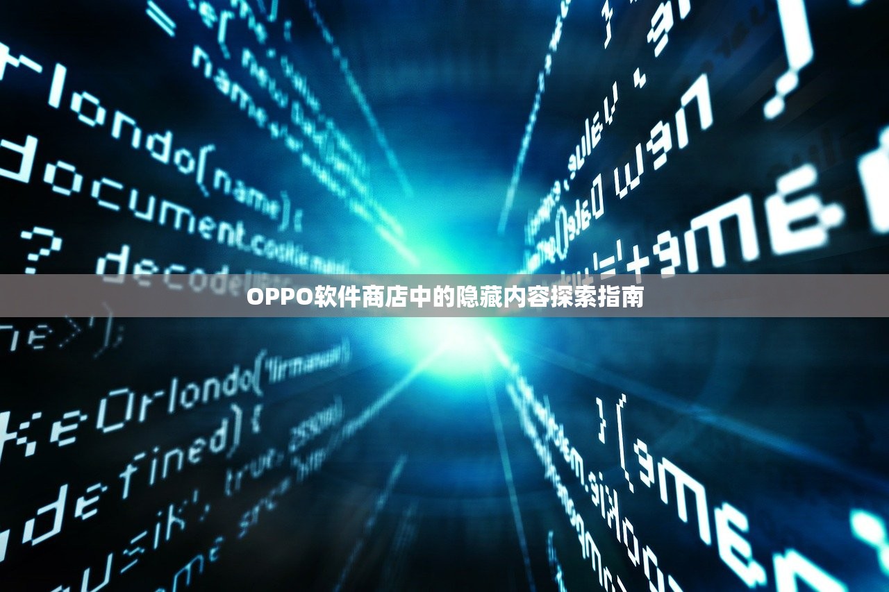 oppo软件商店隐藏怎么找到