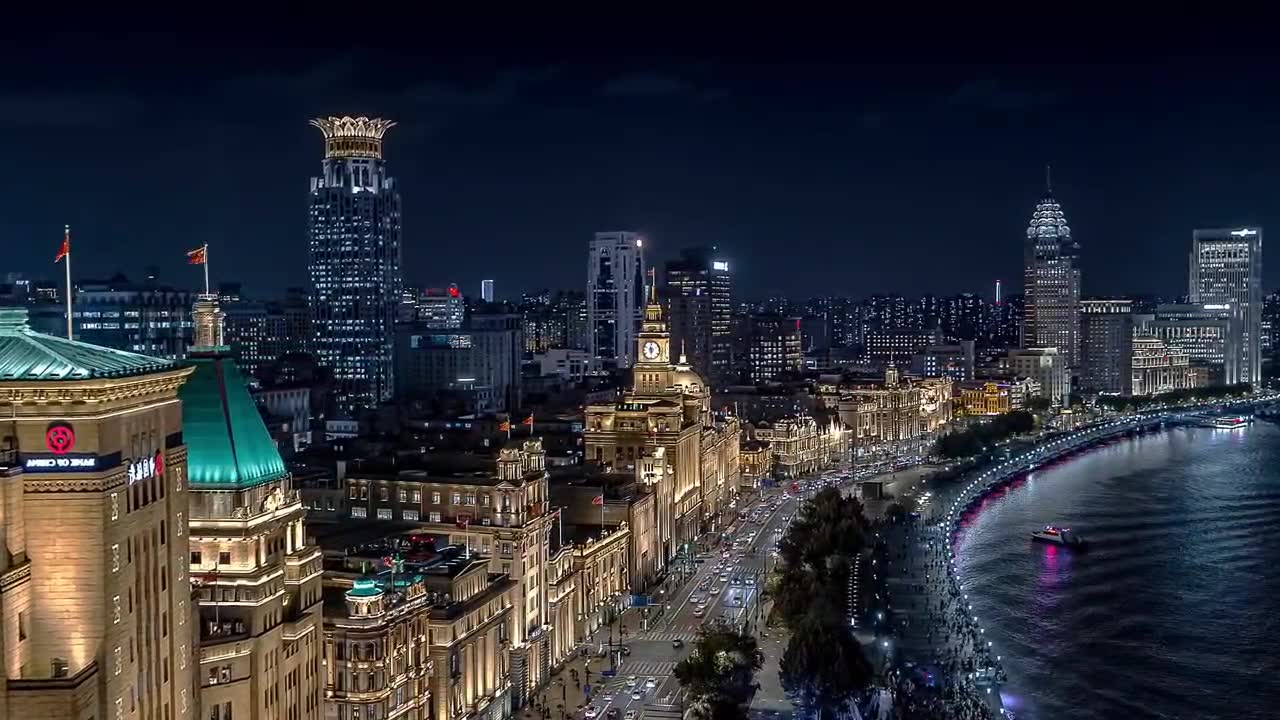 璀璨东方明珠，上海都会生活全景